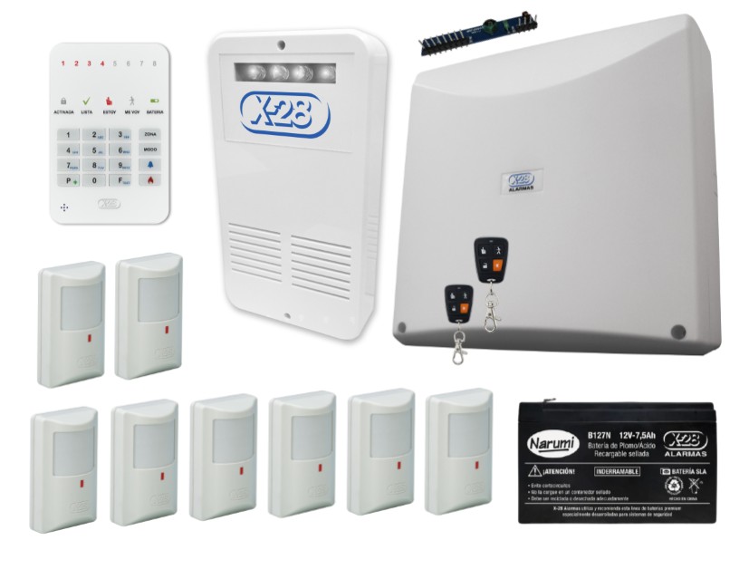 Kit cableado 8 zonas